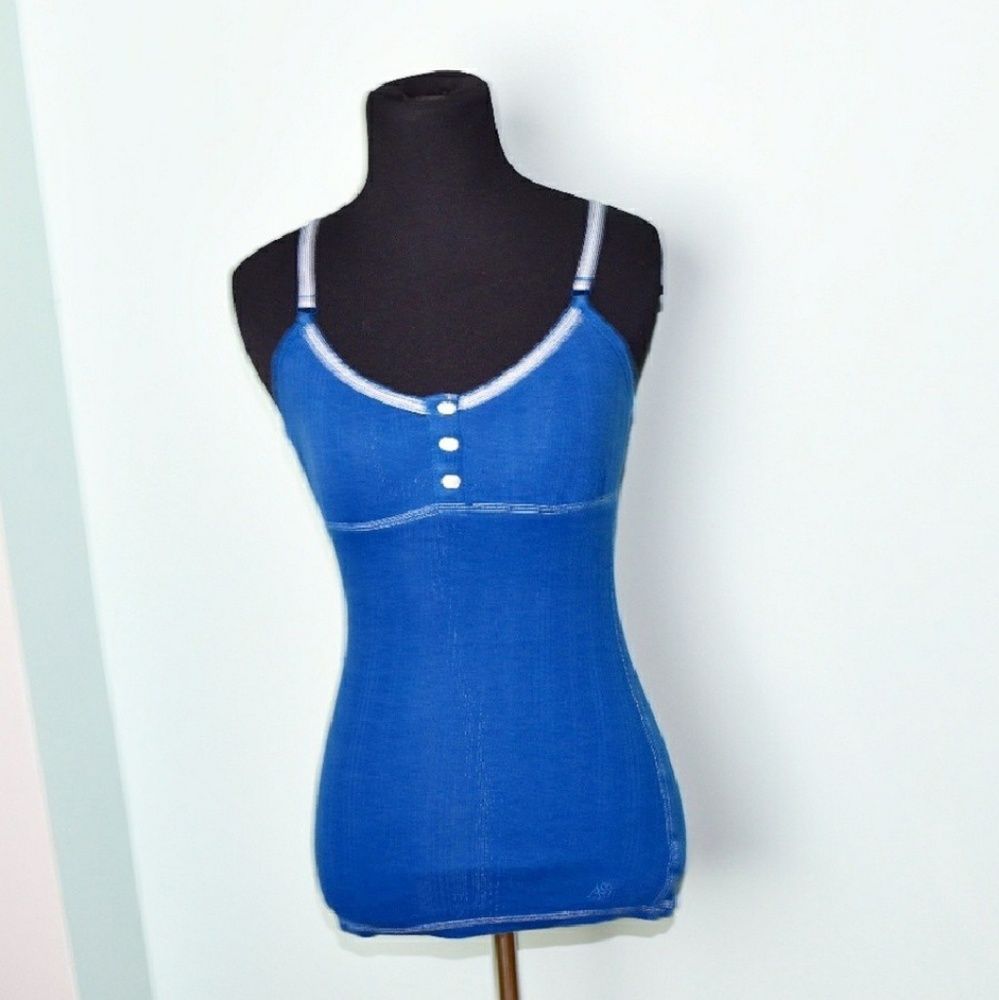 Aeropostale Blue Stretch Blouse